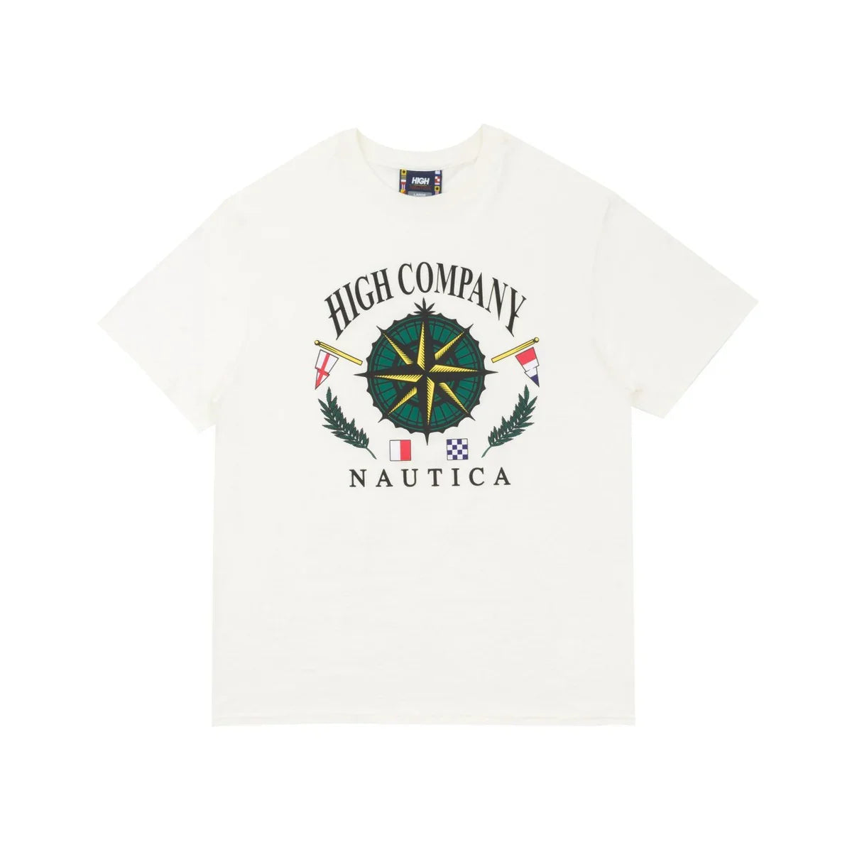 Tee Compass White - Four Street