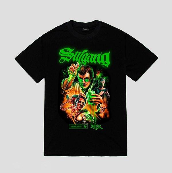 SUFGANG - Camiseta Scientist F&F Glow In The Dark "Preto"