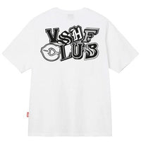 CAMISETA SMILE! YOU RE ON CAMERA PRETA