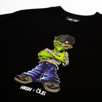 Alien High &amp; ÖUS T-Shirt Black