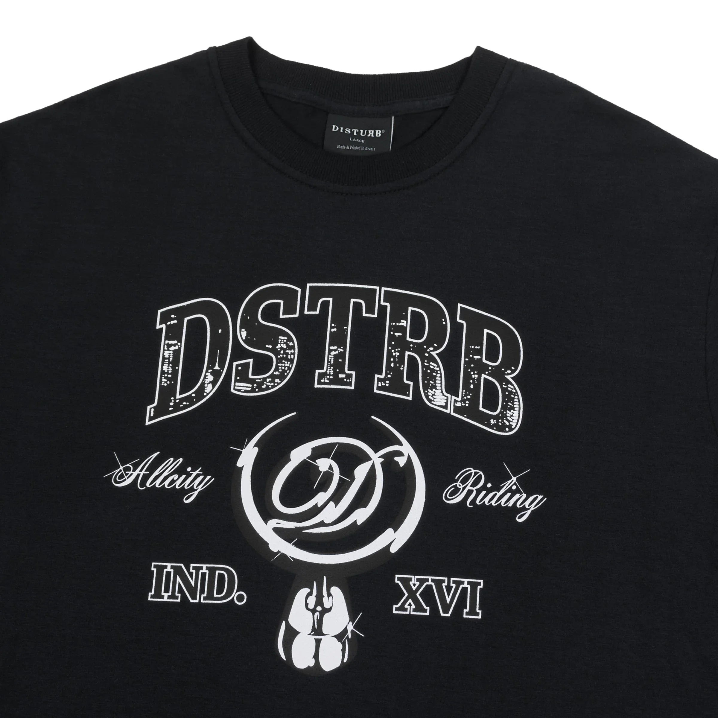 Fade Logo T-Shirt in Grey - Four Street