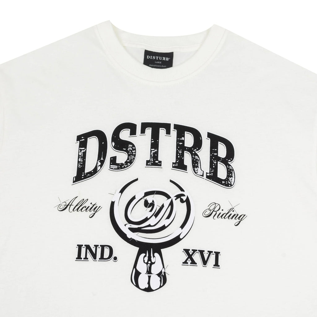 Fade Logo T-Shirt in Grey - Four Street