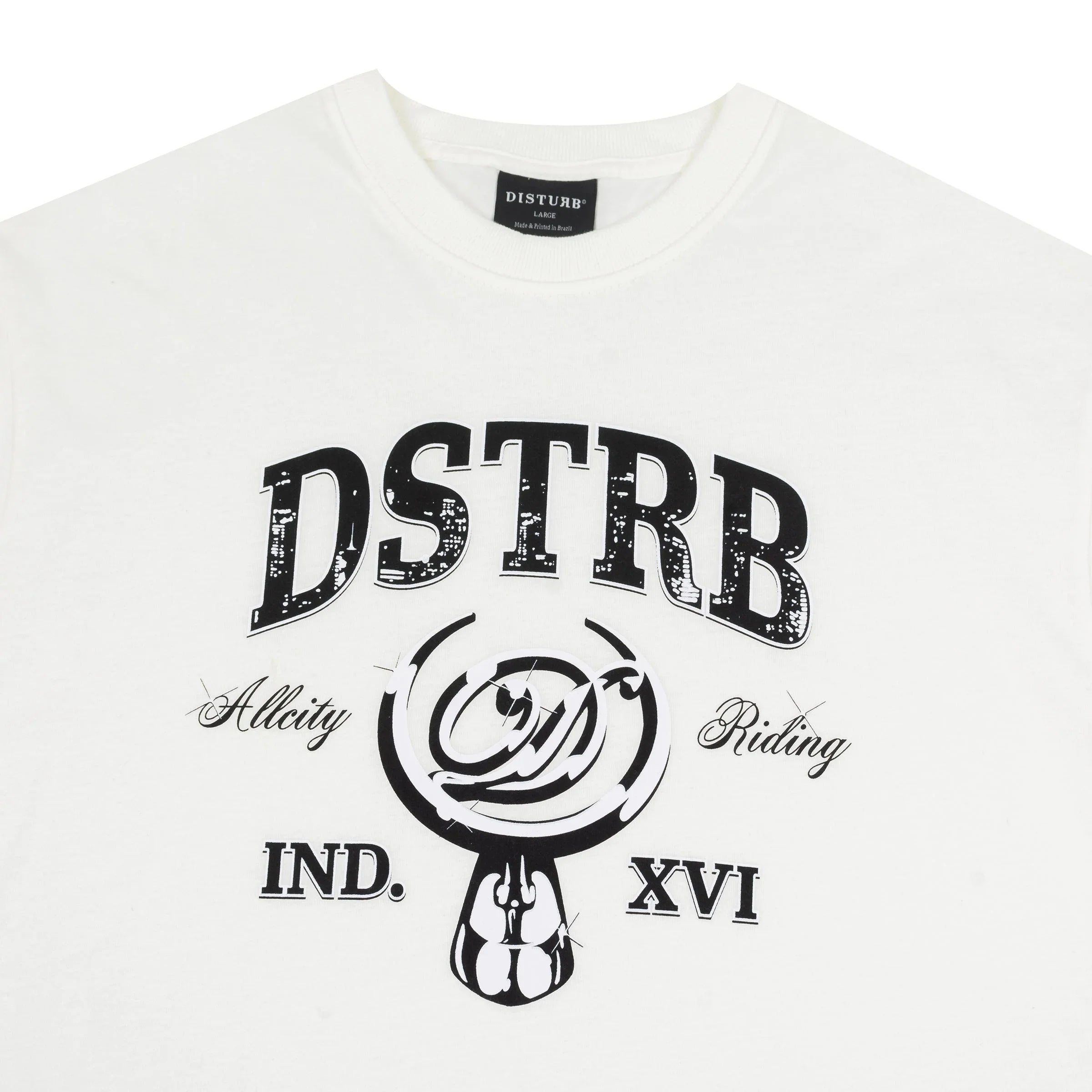 Fade Logo T-Shirt in Grey - Four Street