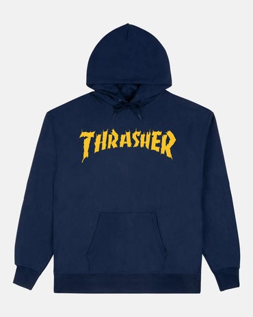 BURN IT DOWN - HOODIE - NAVY