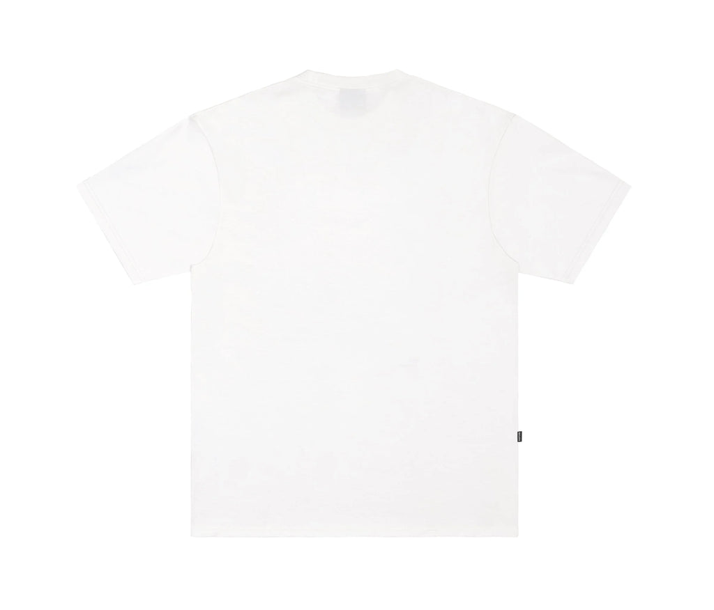 Fade Logo T-Shirt in Off-White - Four Street