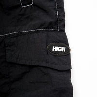Backstitch Shorts Black