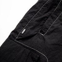 Backstitch Shorts Black