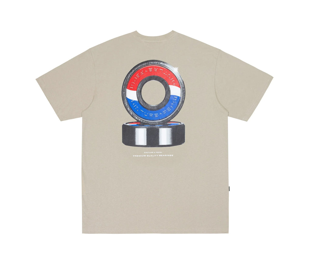 Bearings Tee in Beige - Four Street