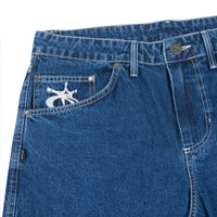 Blackzone Denim Shorts in Blue