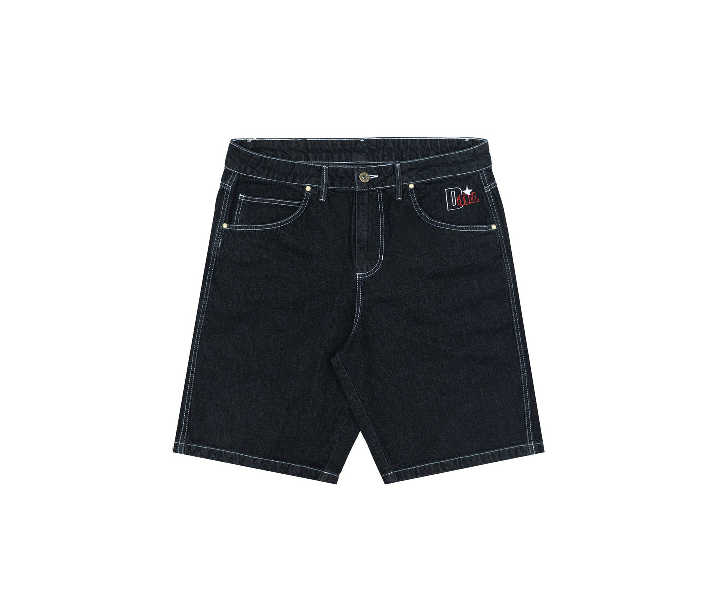 Bootleggaz Denim Shorts In Black