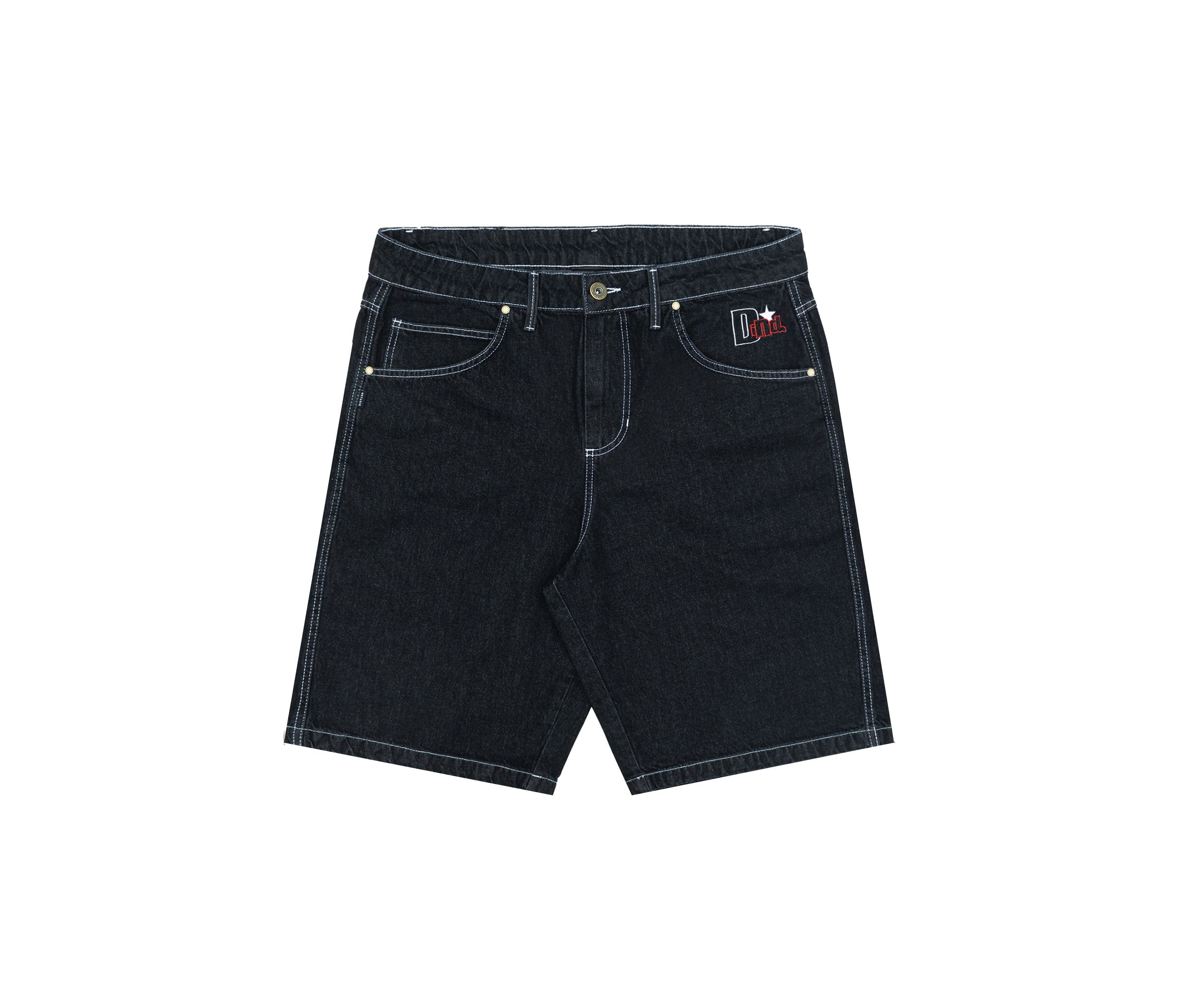 Bootleggaz Denim Shorts In Black
