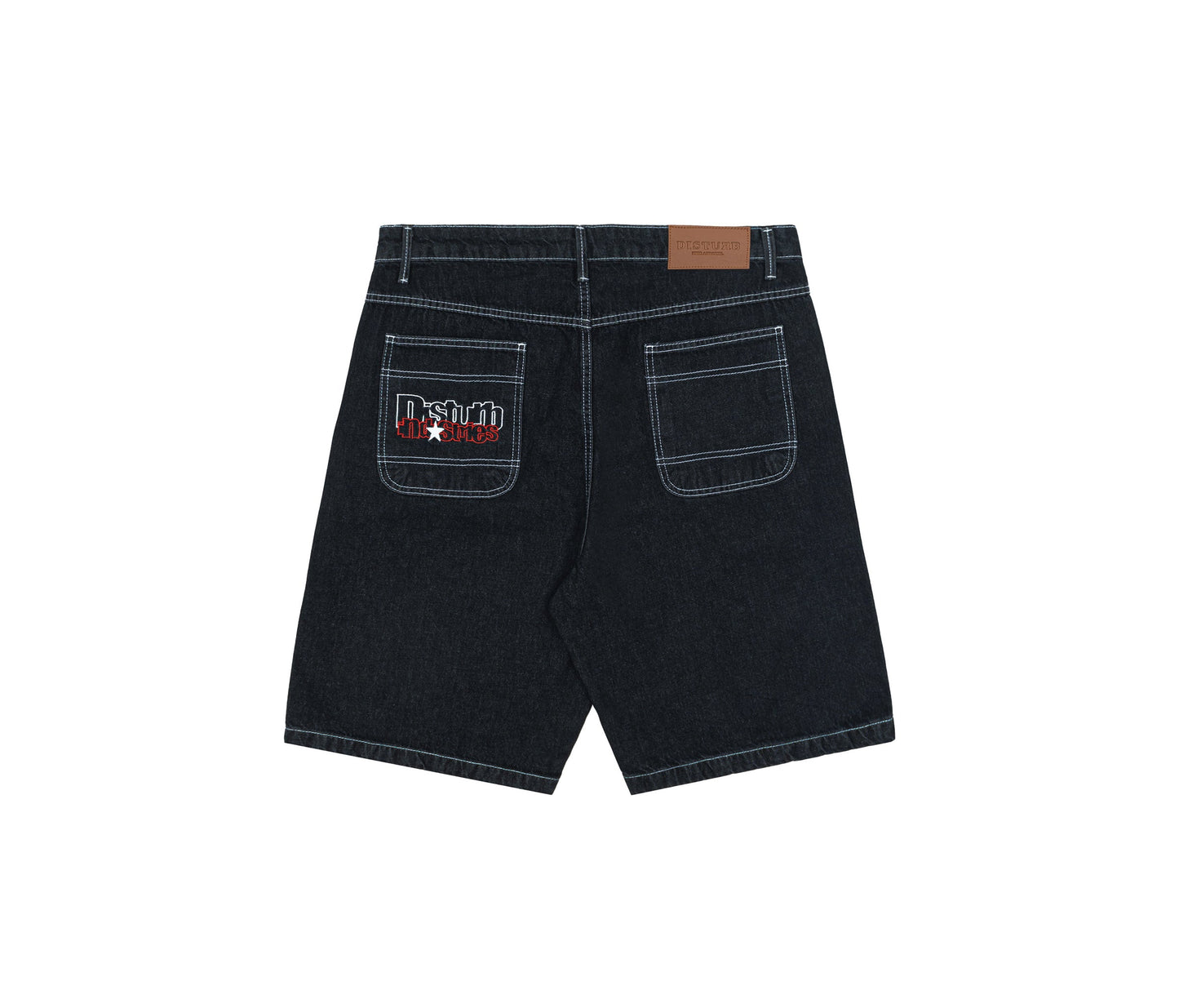 Bootleggaz Denim Shorts In Black