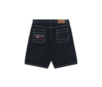 Bootleggaz Denim Shorts In Black