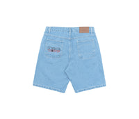 Bootleggaz Denim Shorts In Light Blue
