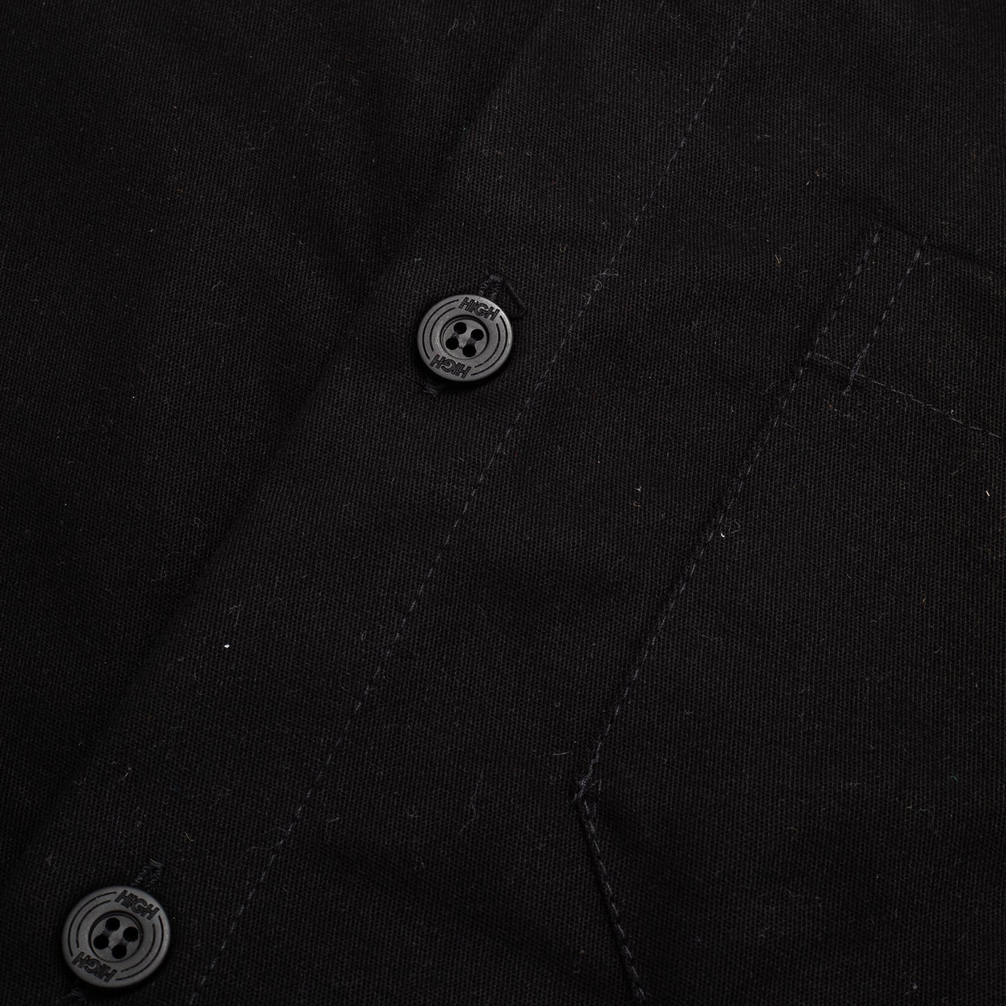 Button Shirt Blink Black