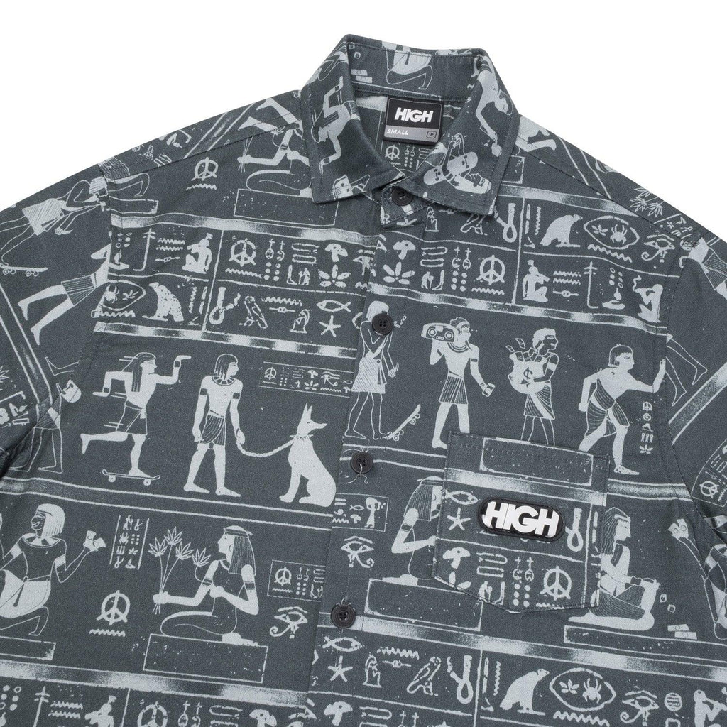 Button Shirt Cairo Black - Four Street