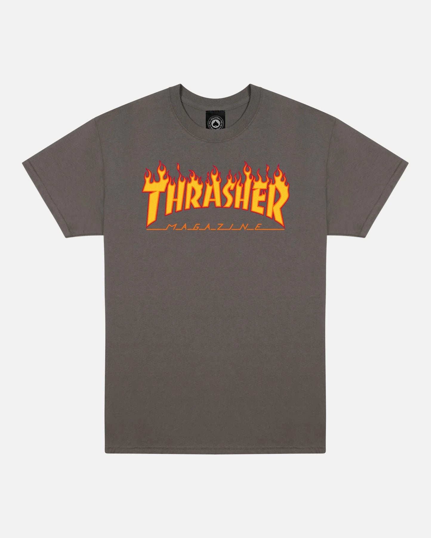 FLAME - TSHIRT - CHARCOAL