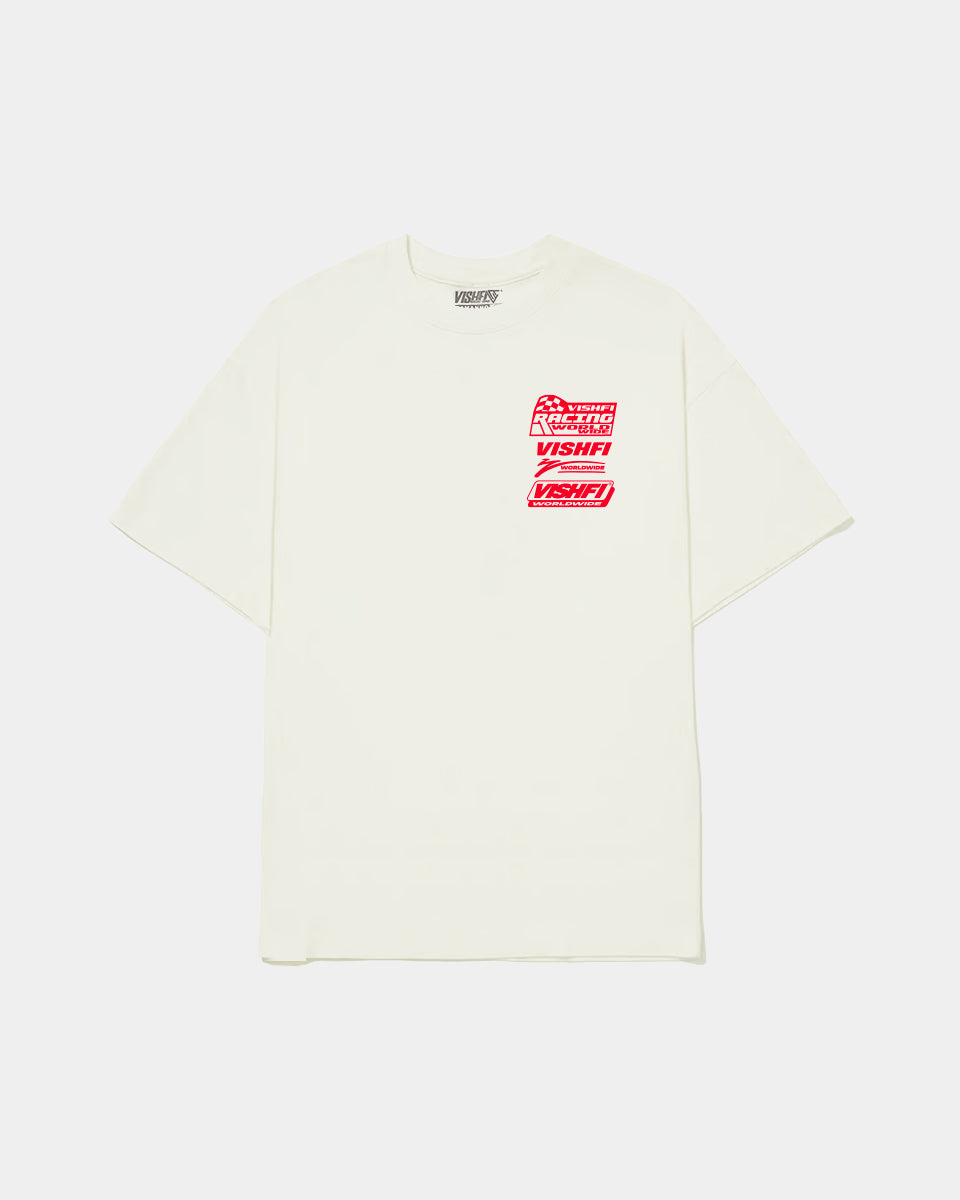 Camiseta Red Logotypes Off White