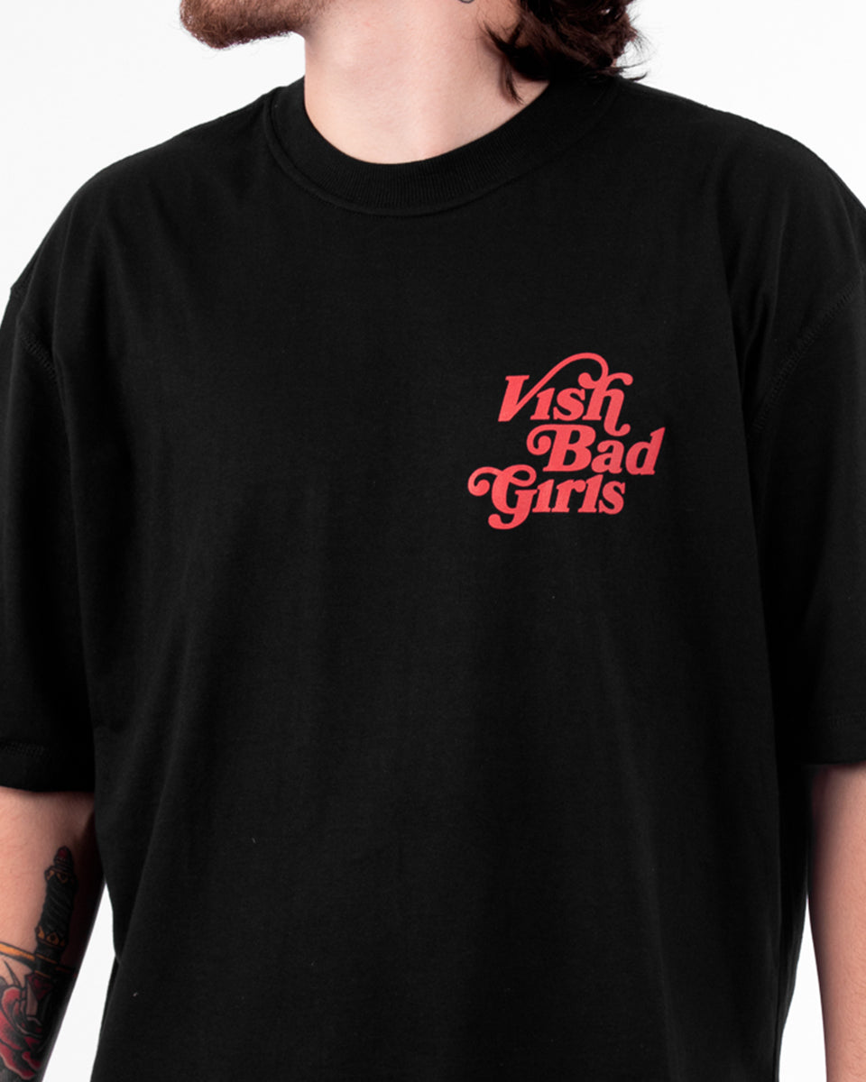 Camiseta Vish Bad Girls Preta