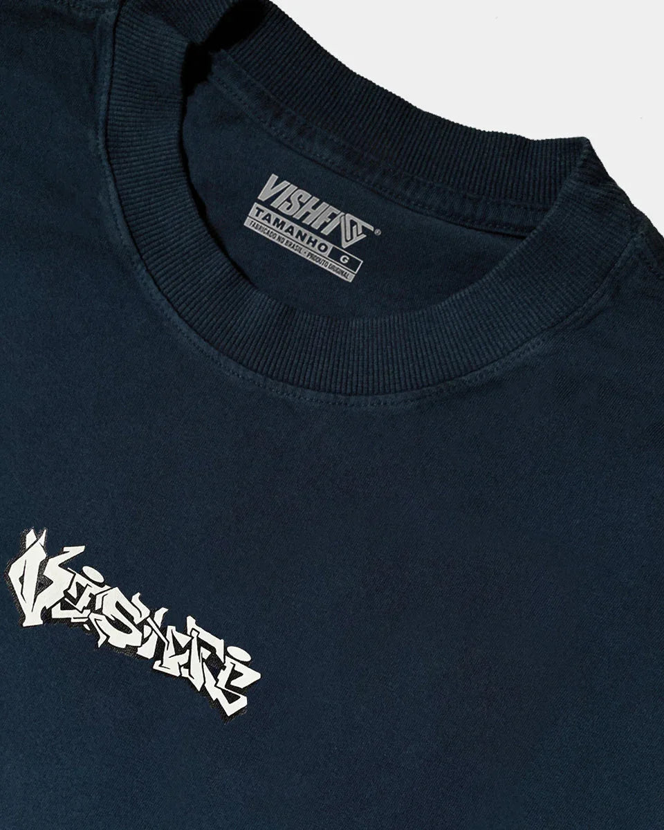 Camiseta Train Azul Petróleo - Four Street