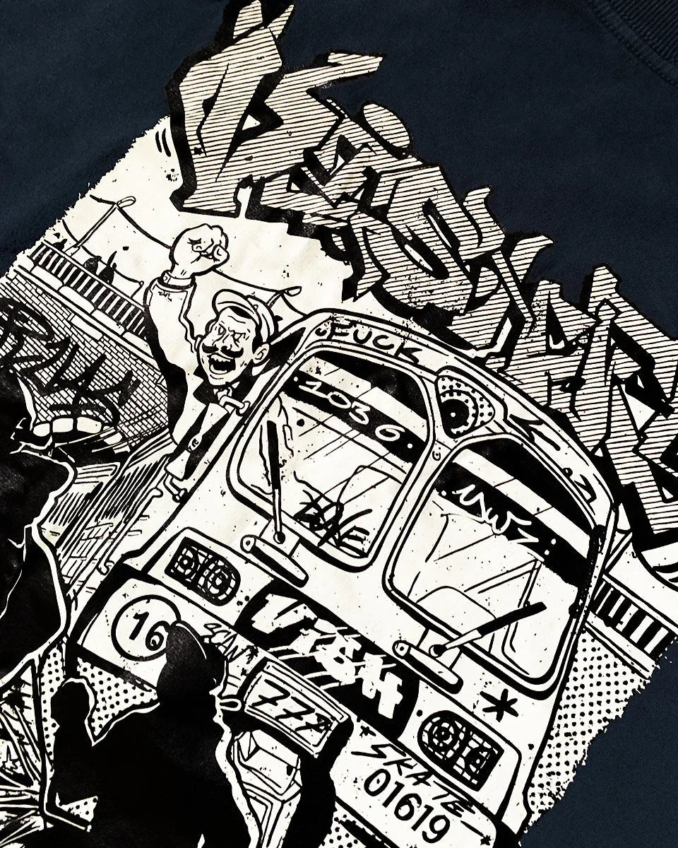 Camiseta Train Azul Petróleo - Four Street