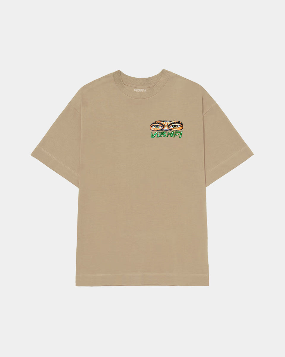 Camiseta Eye Bege