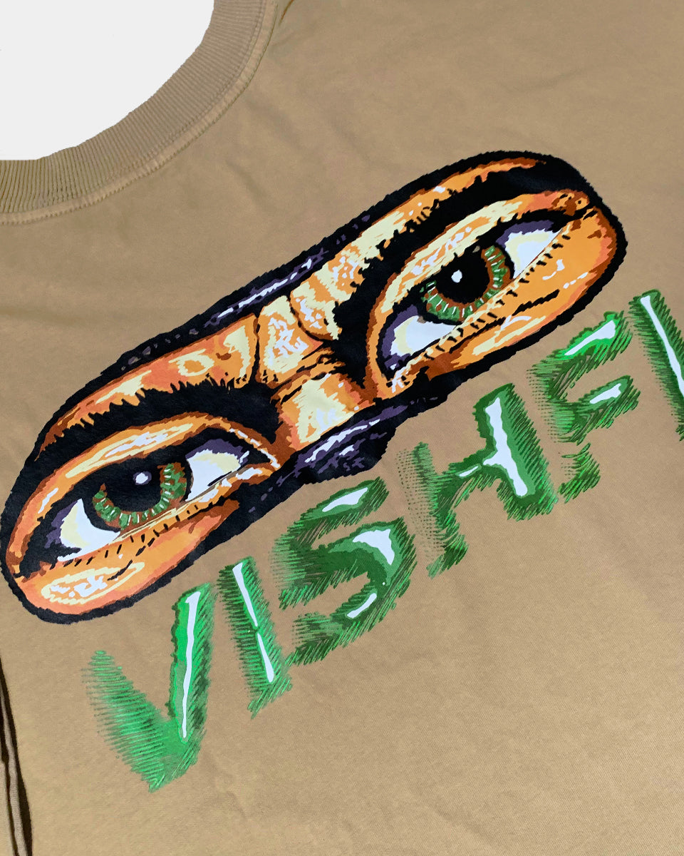 Camiseta Eye Bege
