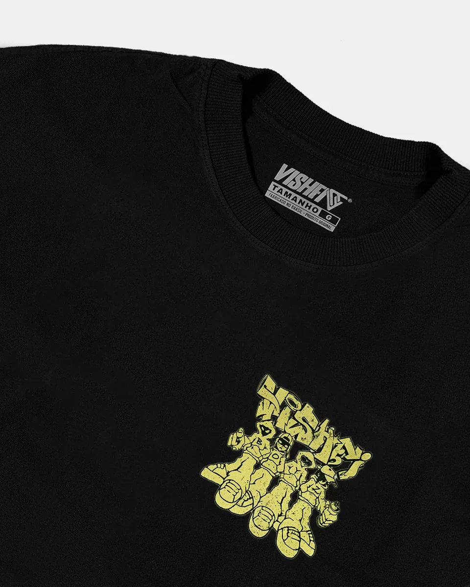 Camiseta VishBoyz Preta - Four Street