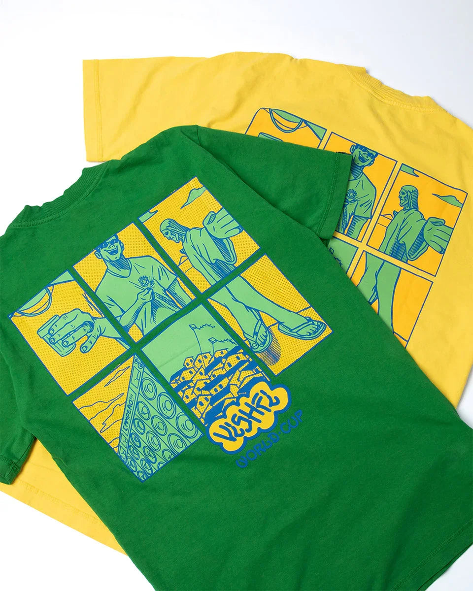 Camiseta Retratos Verde - Four Street