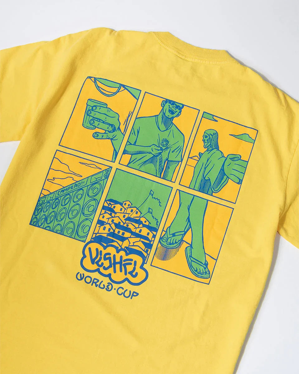 Camiseta Retratos Amarela - Four Street