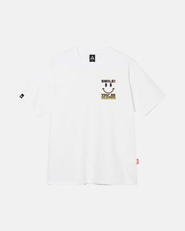 Camiseta Smile! You Re On Camera Branca