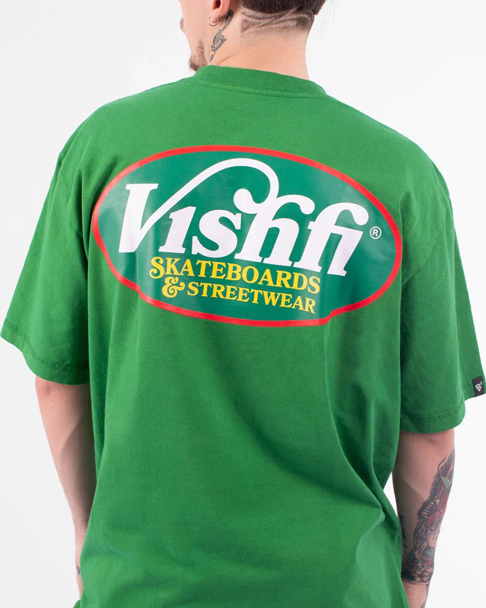 Camiseta Vish Retro Verde - Four Street