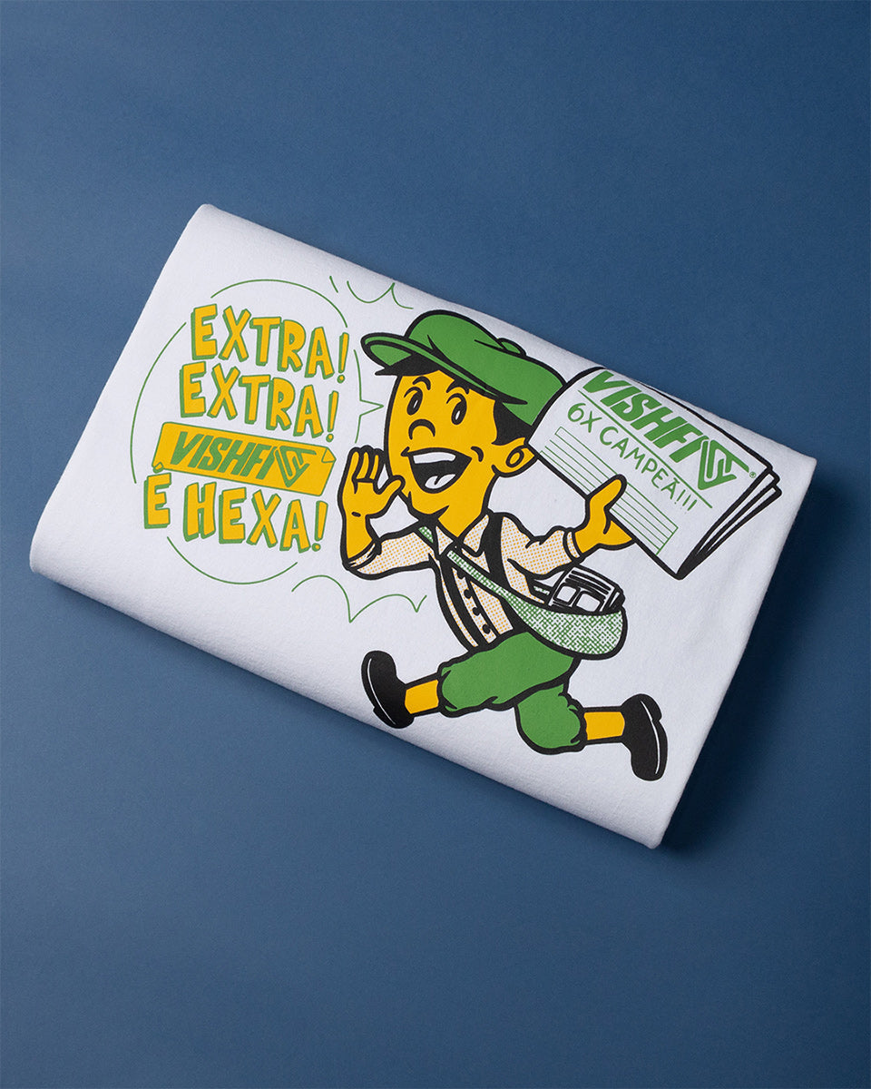 Camiseta Extra Extra Branca
