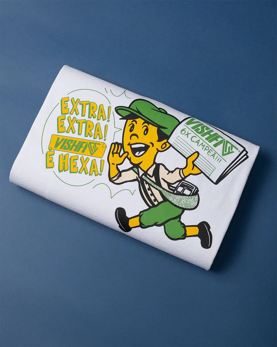 Camiseta Extra Extra Branca - Four Street