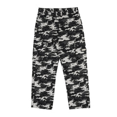 Camo Jacquard Cargo Pants