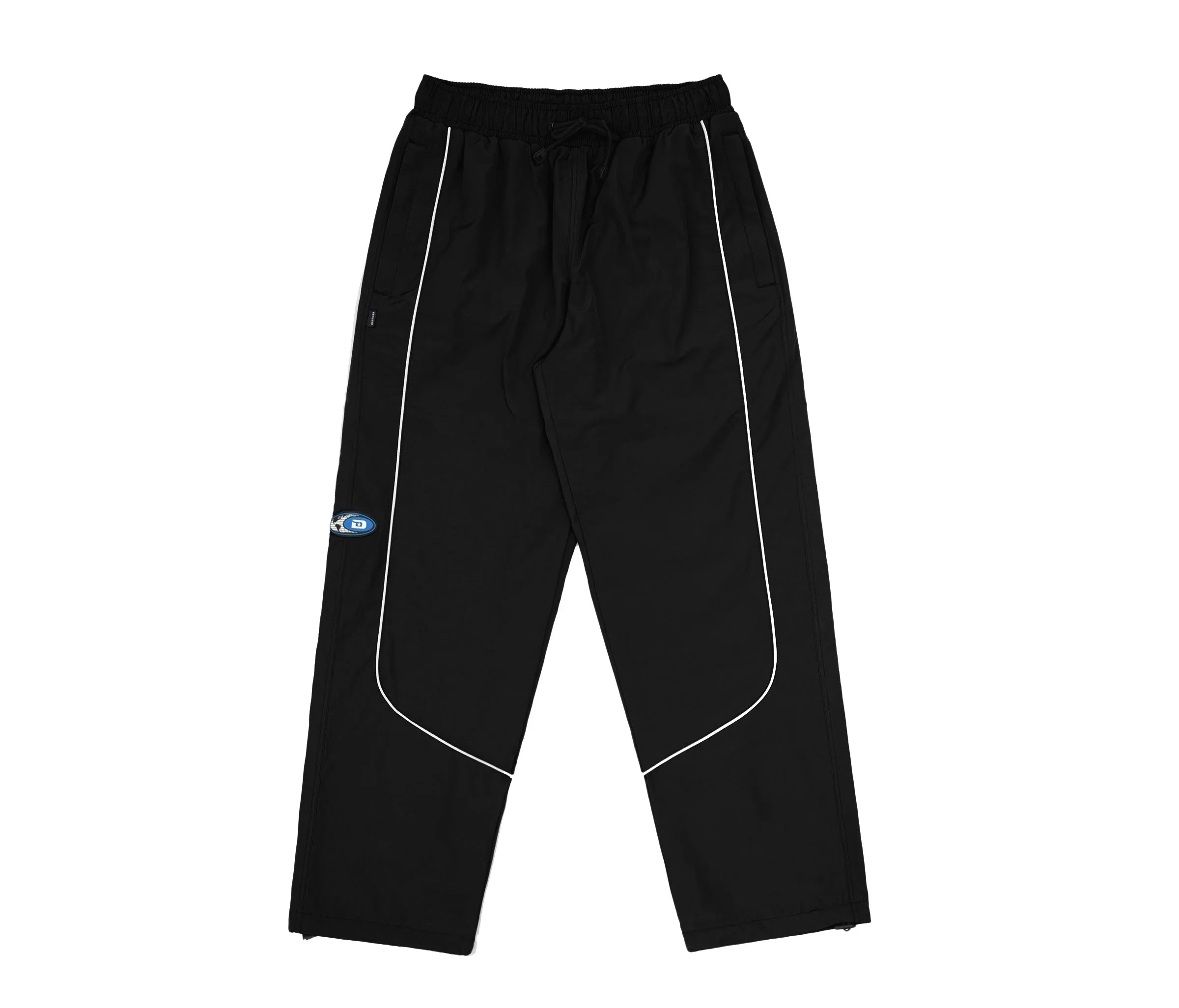 Chase Nylon Pants In Black - Four Street