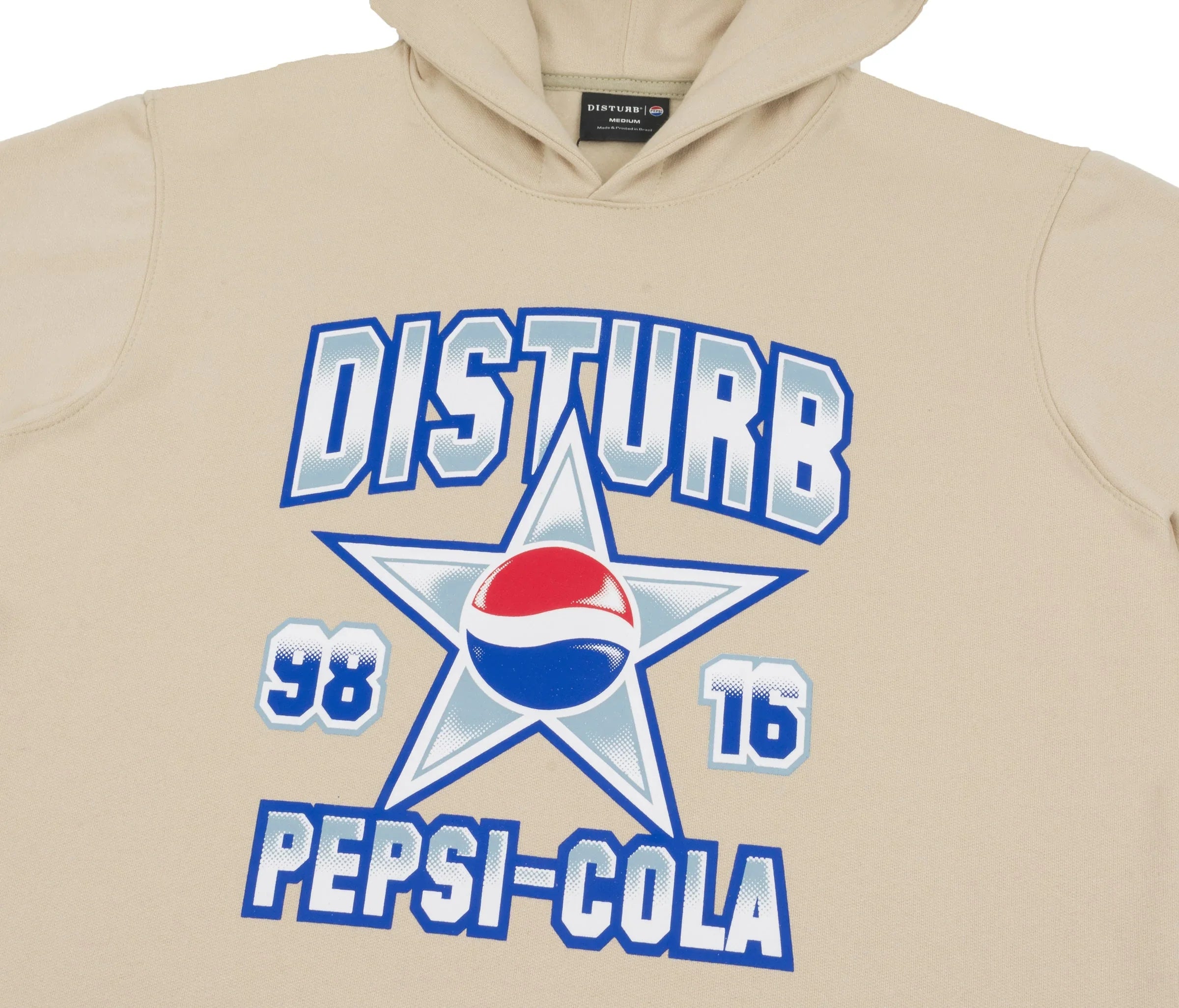 Cola Star Hoodie in Beige - Four Street
