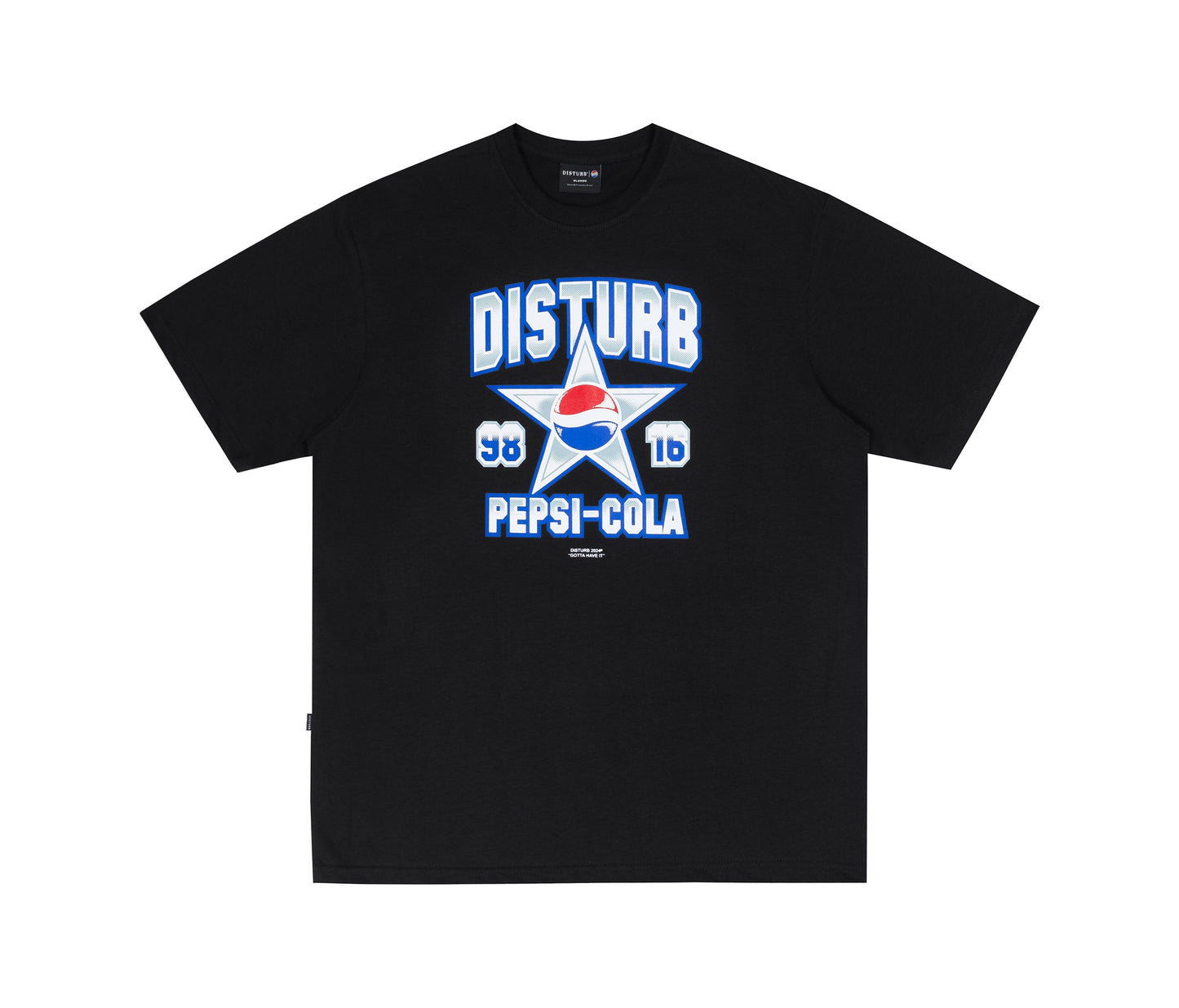 Cola Star Tee in Black