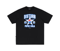 Cola Star Tee in Black
