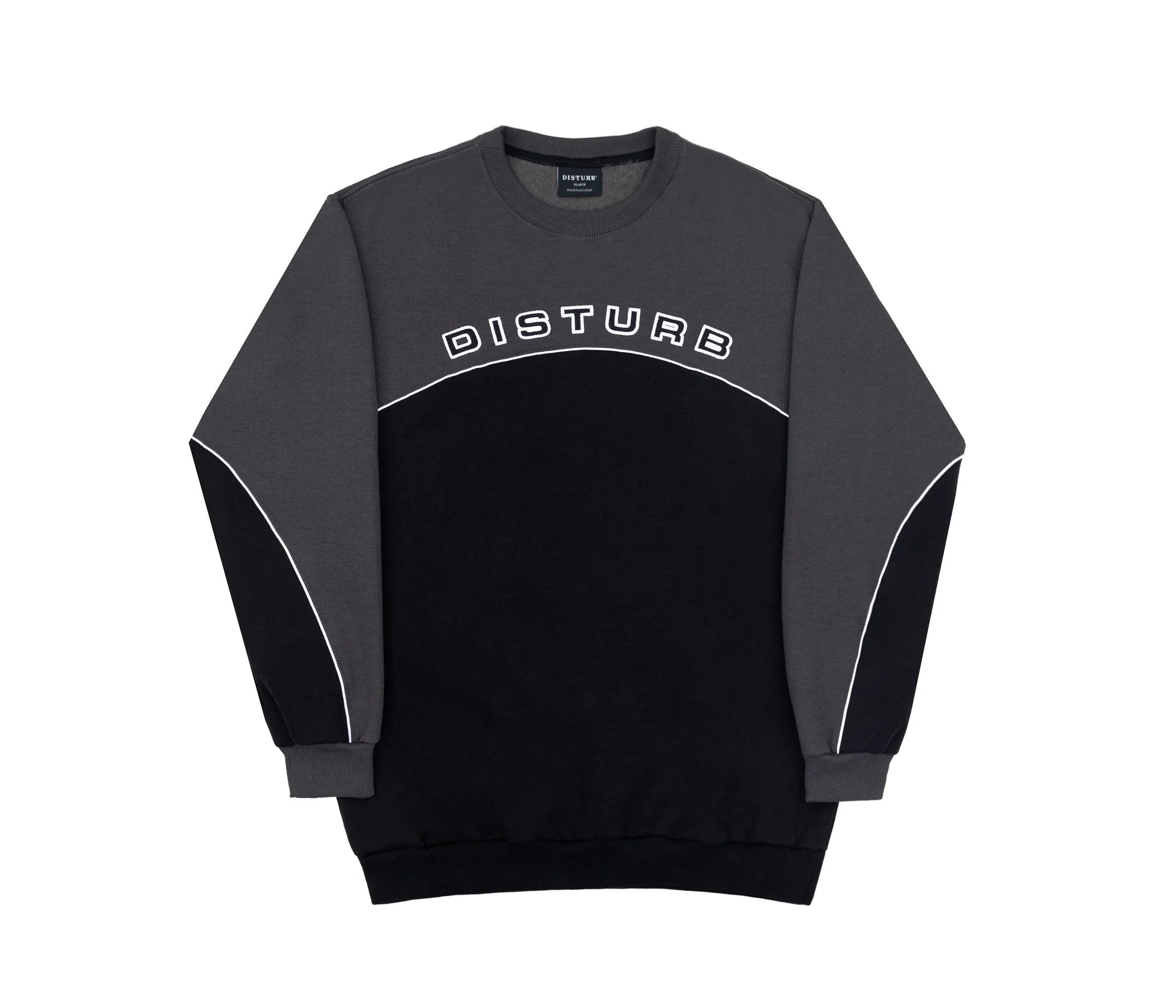 Core Crewneck In Black - Four Street