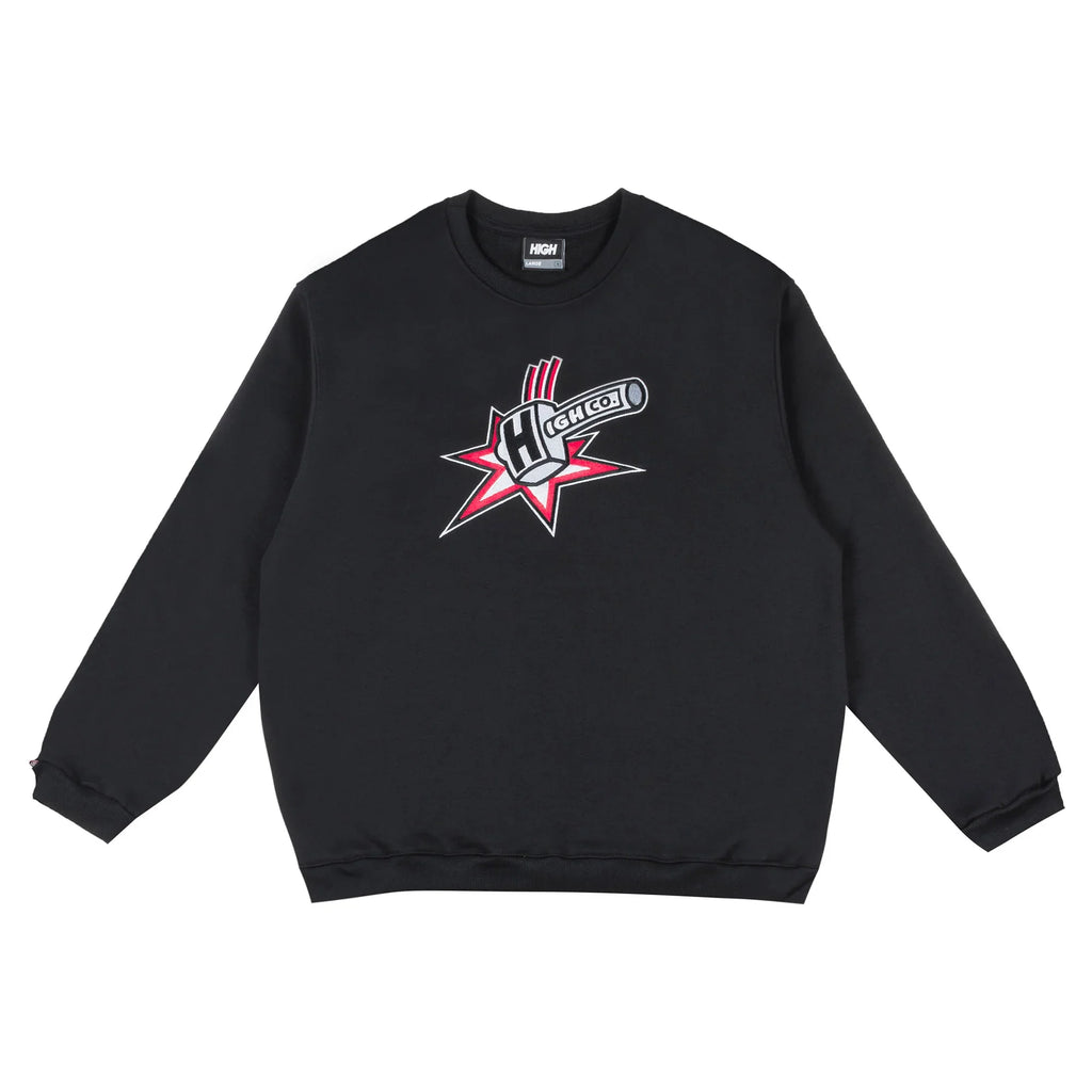 Crewneck Hammer Black - Four Street