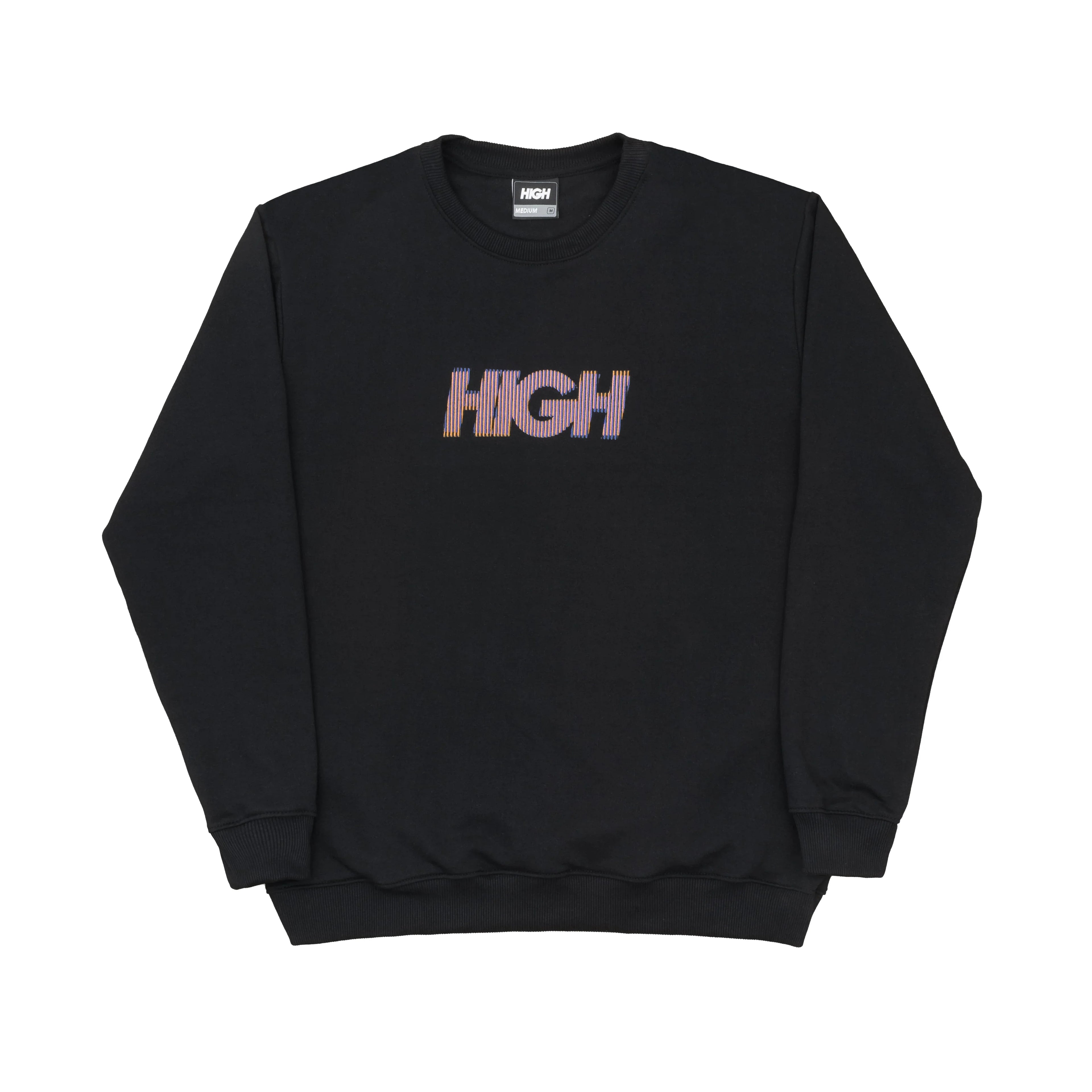 Crewneck High "Olograph Logo" Preto - Four Street