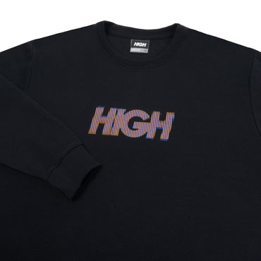 Crewneck High "Olograph Logo" Preto