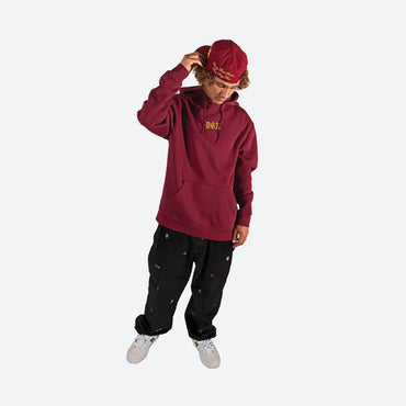Courage Embroidered Hooded Fleece