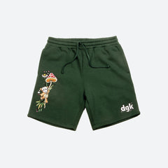 Wonderland Embroidered Fleece Short