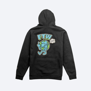 Chaos Embroidered Hooded Fleece
