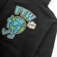 Chaos Embroidered Hooded Fleece
