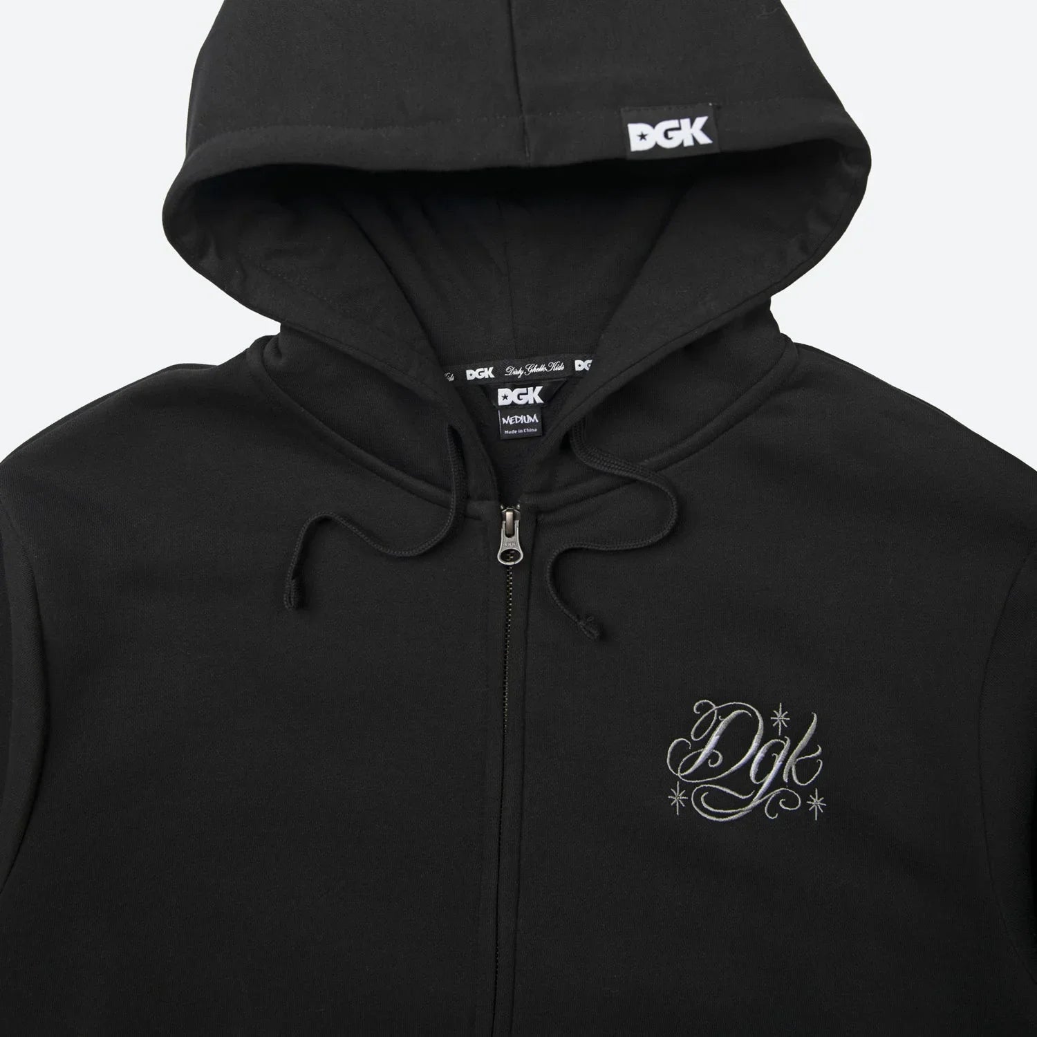 Fool For You Embroidered Hooded Fleece - Four Street