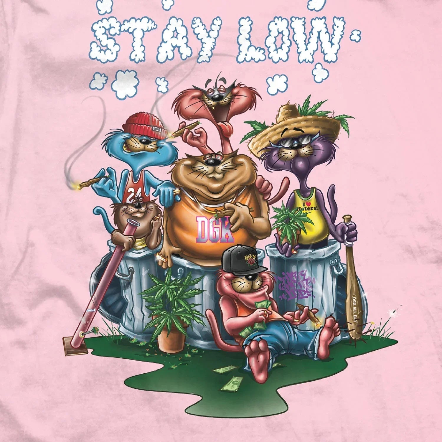 Stay Low T-Shirt - Four Street