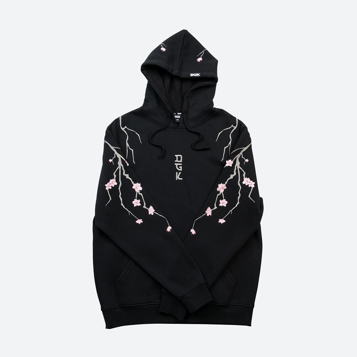 Life Embroidered Hooded Fleece
